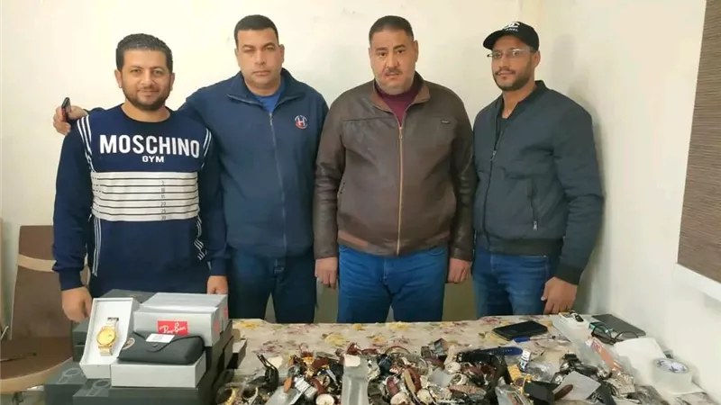 جمارك سفاجا تضبط 8 محاولات تهرب جمركي لعدد من الأسلحة البيضاء