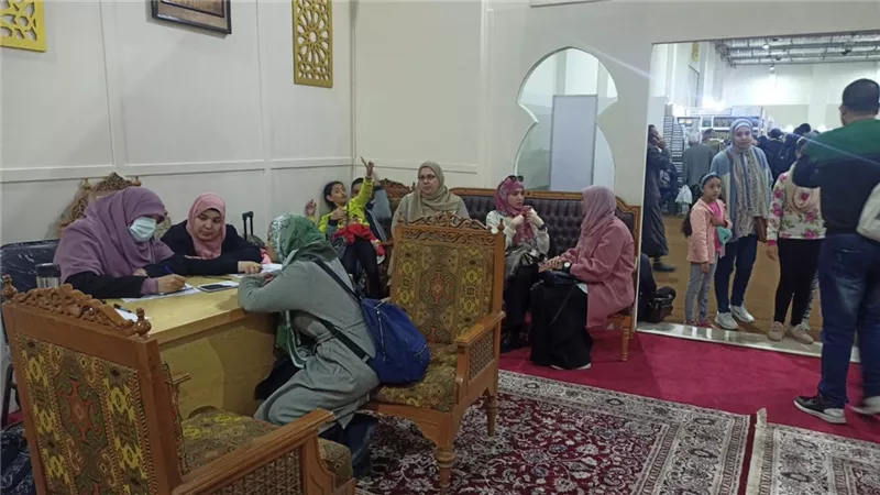 مشاركة فاعلة لواعظات الأزهر.. بمعرض الكتاب