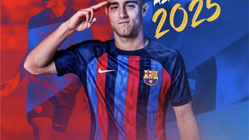 برشلونة يعلن تجديد عقد لاعبه الشاب بشرط جزائي 400 مليون يورو