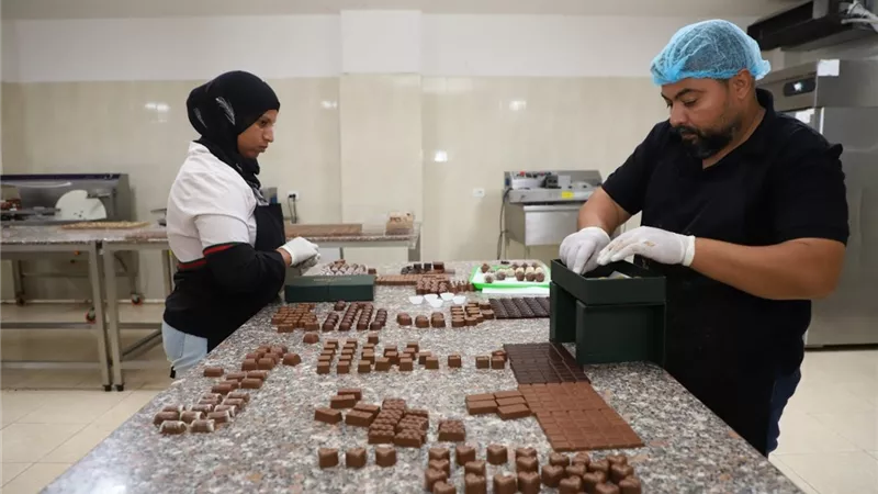 شباب جهاز تنمية المشروعات يساهمون في توفير السلع الغذائية