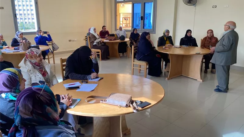 القومية لضمان الجوده تعقد دورة في كلية التمريض جامعة كفرالشيخ