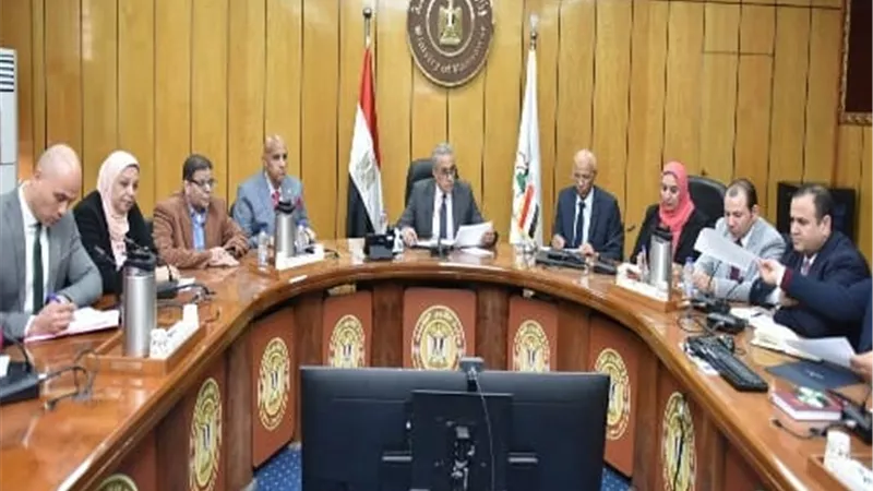 شحاتة يتابع حصر إستيفاء المنشآت نسبة الـ5 % من ذوي الإعاقة بها