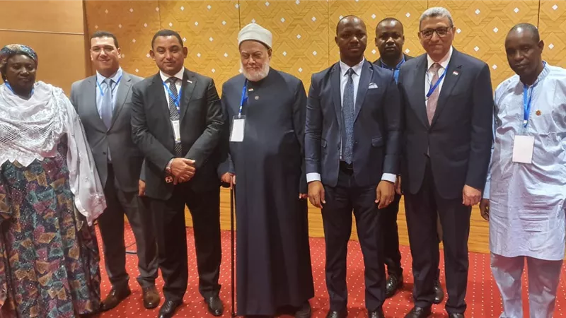 وكيل أول مجلس النواب يلتقي رئيس الجمعية التشريعية الانتقالية في بوركينافاسو