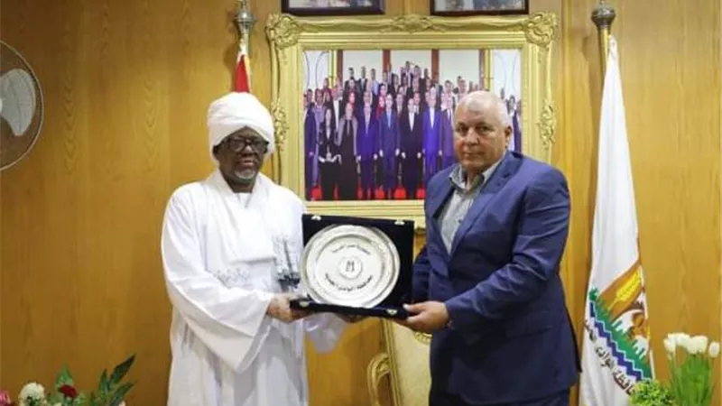 الزملوط يستقبل قنصل جمهورية السودان وينسق لافتتاح جامعة الأزهر