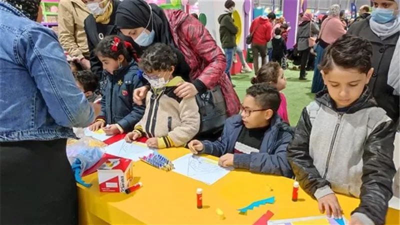 إقبال جماهيري على فعاليات متحف الطفل في معرض الكتاب