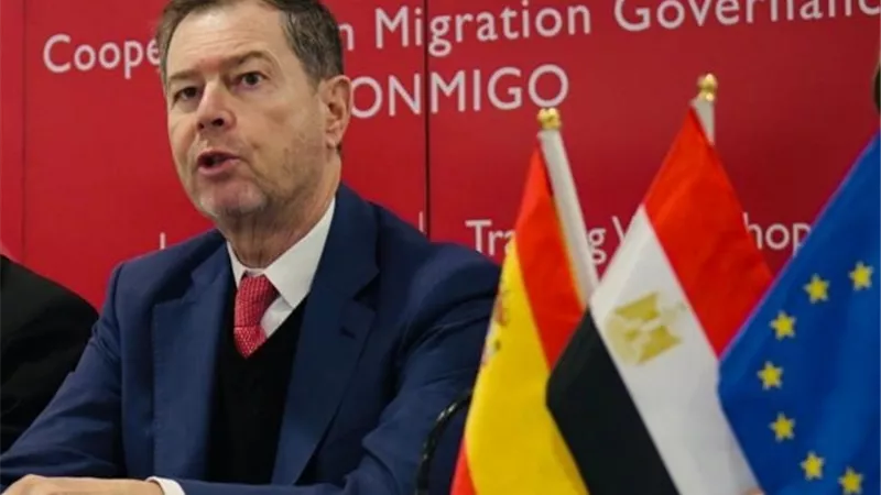 السفير الاسبانى يكرم اليوم الفائزين في مسابقة كن رائد أعمال مبدع