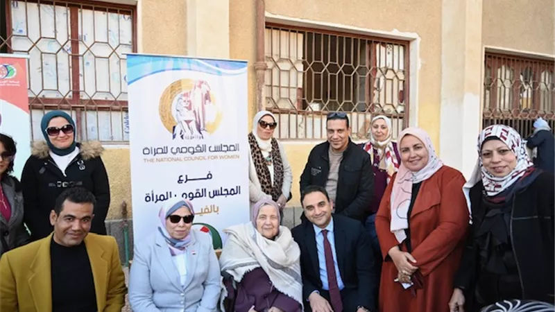 قافلة تنموية شاملة لعدد 2000 مواطن بقرية قصر الجبالي