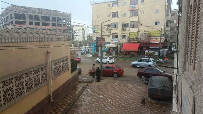 القليوبية تشهد موجه من الأمطار صاحبها طقس سئ.. بالتفاصيل