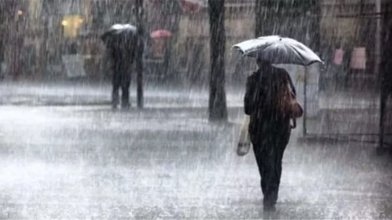 أمطار غزيرة على معظم مراكز كفر الشيخ