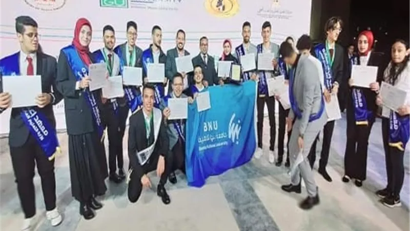 سوسة:طلاب جامعة بنها الأهلية يحصدون مراكز متقدمة