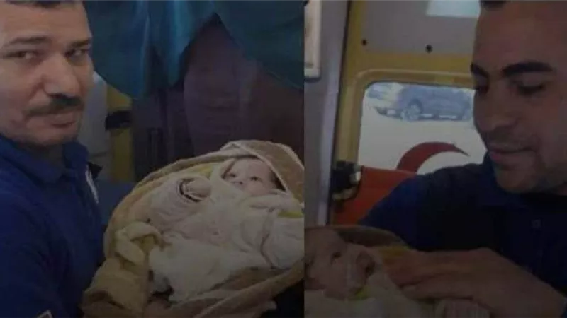 المسعف والسائق أنقذا الأم والجنين بالصحراوي الشرقي ببني سويف