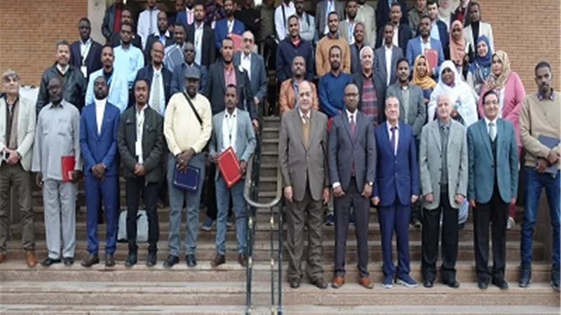 مركز بحوث الفلزات ينظم دورتين تدريبيتن لباحثين سودانيين