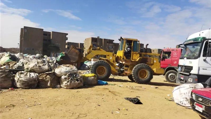 جهاز٦ اكتوبر : حملات لمحاربة ظاهرة (النباشين) بكافة الاحياء