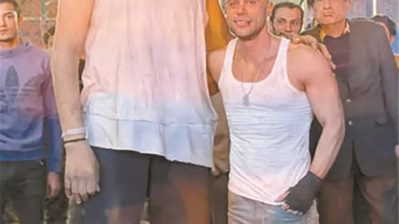 حمد فتحي.. يظهر مع رامز ومحمد عادل إمام