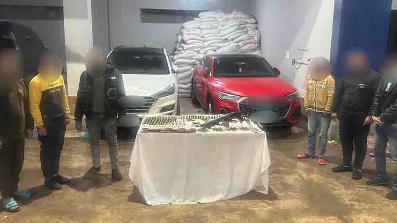 ضبط تشكيل عصابى تخصص فـى سرقة حمولة سيارات النقل بالإكراه