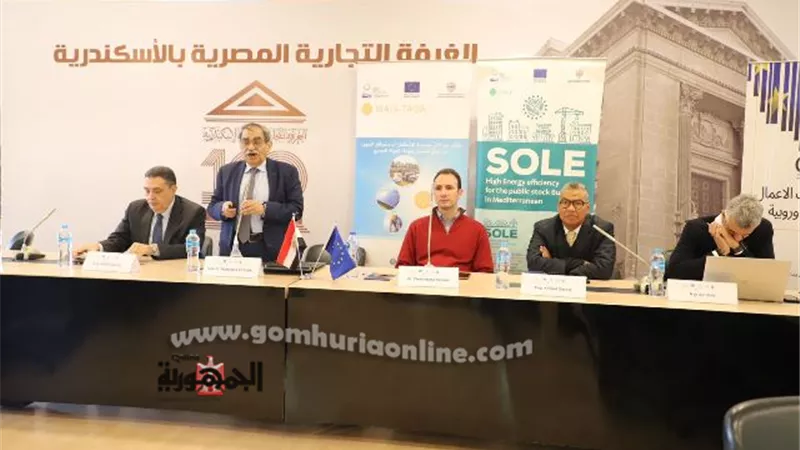 غرفة الإسكندرية تستضيف ورشة عمل تعزيز حلول الطاقة المبتكرة بمصر