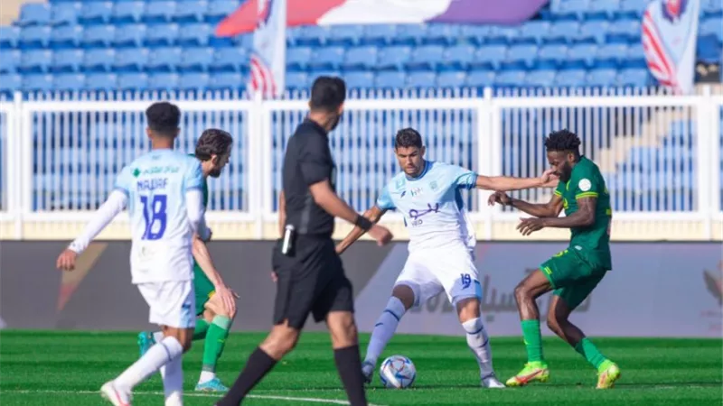 أبها يفوز علي الخليج بهدفين في الدوري السعودي