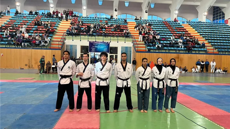 اعلان نتائج بطولة التايكوندو للجامعات والمعاهد العليا