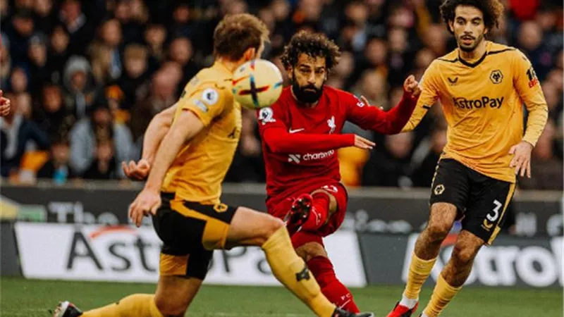 تقييم محمد صلاح فى مشاركته بخسارة ليفربول أمام ولفرهامبتون