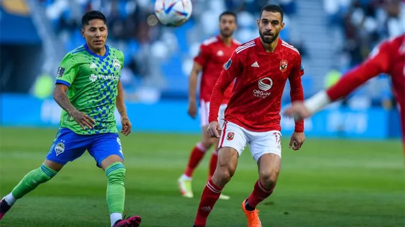 أفشة يتقدم للأهلى بالهدف الأول أمام سياتل ساوندرز.. فيديو