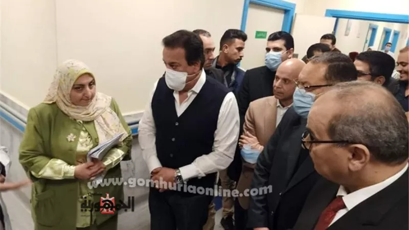 وزير الصحة فى جولته بالشرقية يُشيد بمركز علاج الأورام الجديد