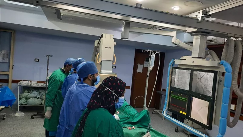 قافلة الأزهر تنقذ حياة مريض أصيب بجلطة حادة