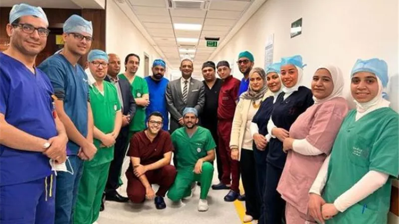 نجاح أول عملية زراعة كُلى بمركز 30 يونيو الدولي لأمراض الكُلى