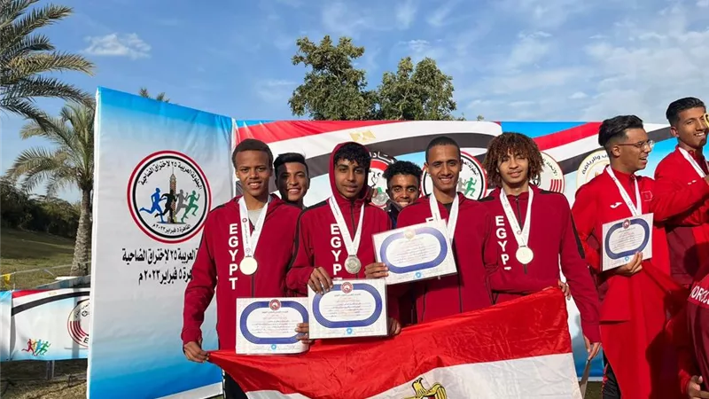 مصر تواصل حصد ميداليات البطولة العربية لاختراق الضاحية