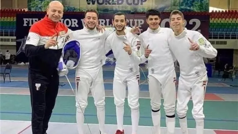 منتخب السلاح يحقق المركز الخامس في كأس العالم للشباب