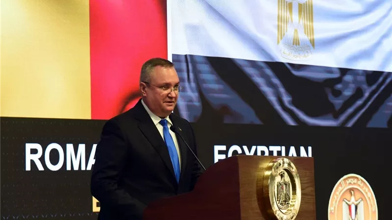 رئيس الوزراء الروماني: مصر الشريك الأول لرومانيا في الشرق الأوسط