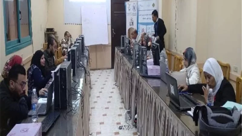 القوى العاملة تبدأ برنامج تدريبي لبناء قدرات كوادرها بسوهاج