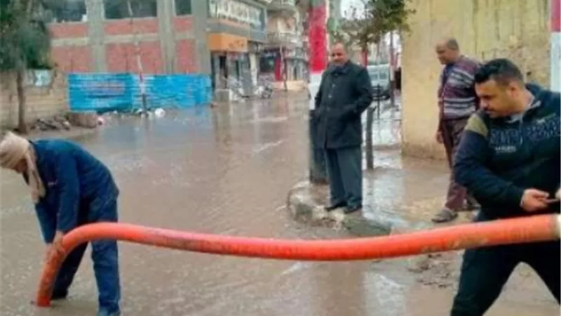 أمطار غزيرة ورياح شديدة على مدن وقرى محافظة الشرقية