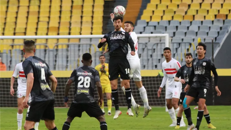 الدورى المصرى.. فاركو يتقدم أمام الزمالك بثنائية فى الشوط الأول