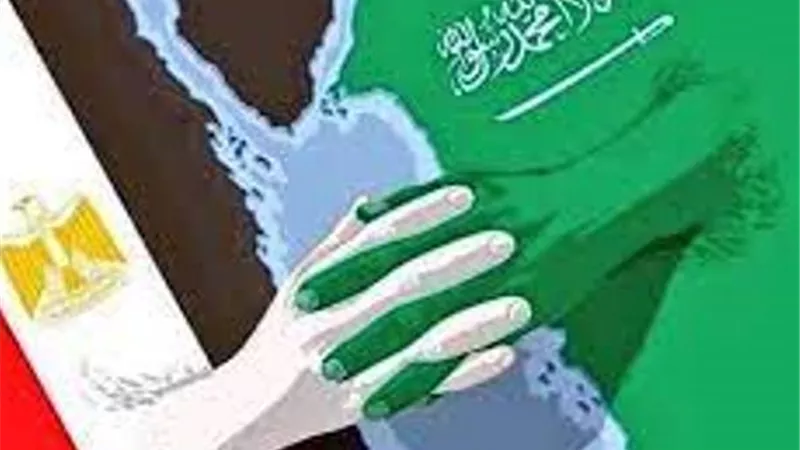 مظاهرة حب من السعوديين لمصر على تويتر