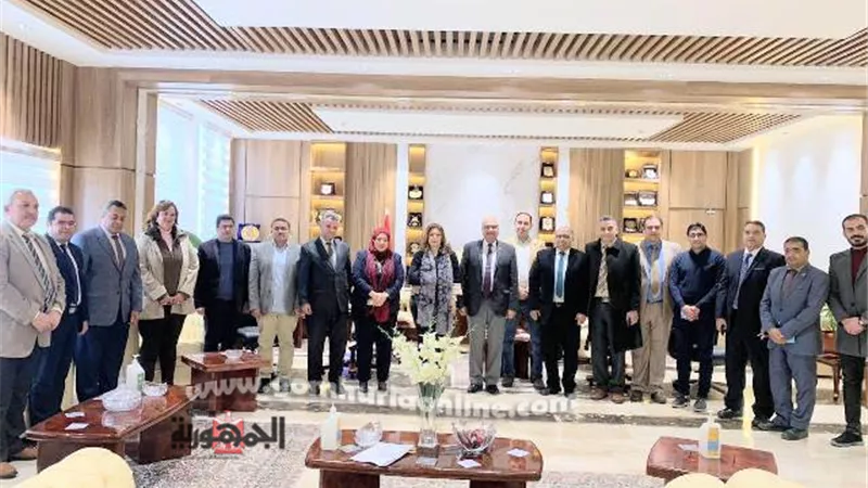 تجديد منح شهادات ISO 9001:2015 لجامعة السادات للعام الثامن