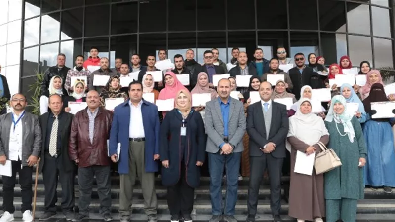 علام يسلم شهادات التدريب المهنى بالتعاون مع الوكالة الإيطالية