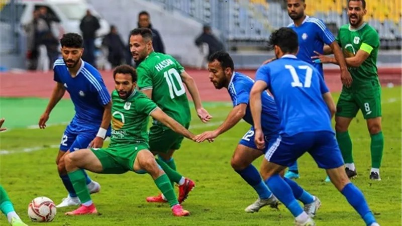 سموحة يخطف التعادل أمام المصري فى الدوري