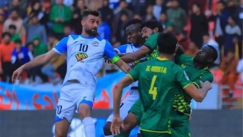 الشرطة العراقي يفوز علي القاسم 2-0 في لقاء الأحداث المؤسفة