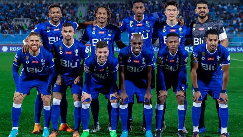 شاهد غرفة ملابس لاعبي الهلال قبل مواجهة فلامينجو في كأس العالم