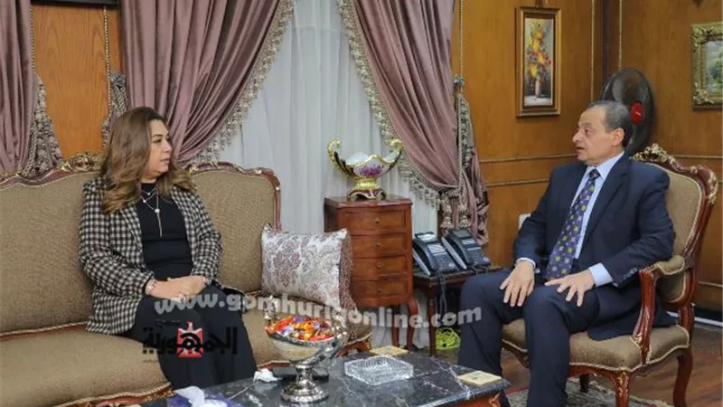 محافظ دمياط تُهنئ مدير أمن دمياط الجديد