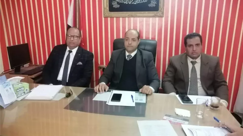 بحث استراتيجية العمل بمديرية القوى العامله ببنى سويف