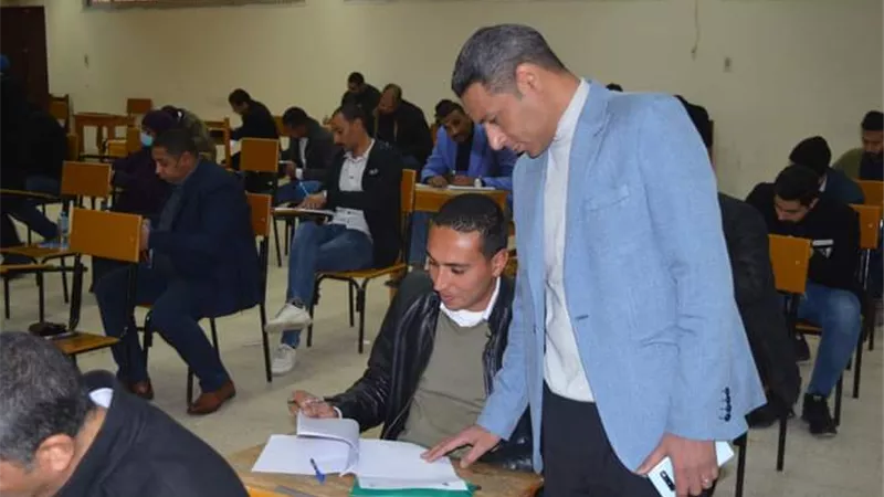 انتظام امتحانات الدراسات العليا بحقوق قنا