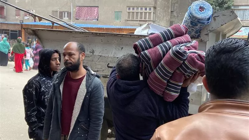 رفع ١٢٣٠ اشغال وحملات على الباعة و الاسواق بجنوب الجيزة