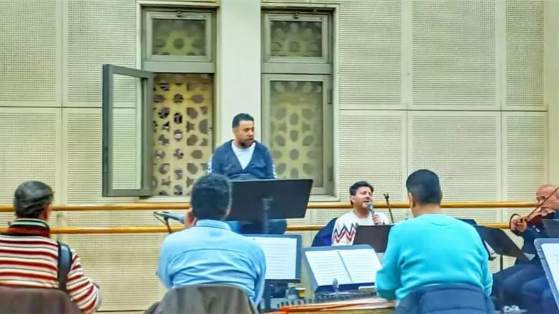 هاني شاكر يحتفل بعيد الحب مع جمهورة بالاوبرا