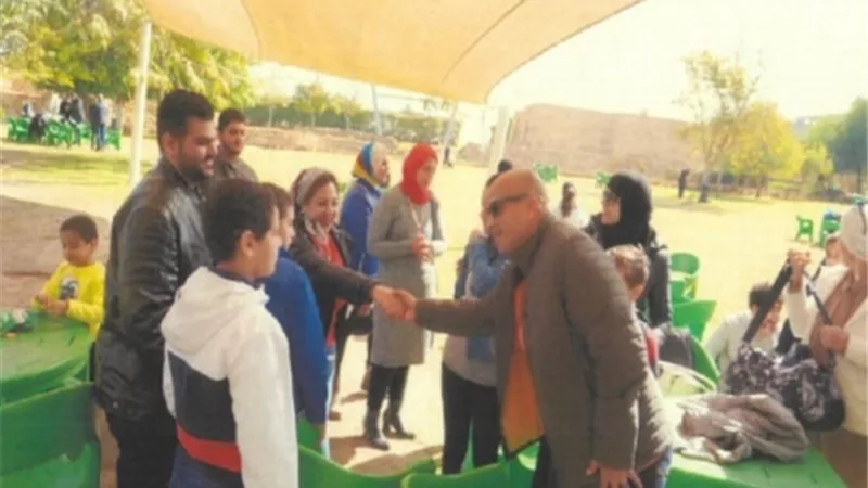 قطاع الأمن المركزي ينظم رحلة ترفيهية لأسر شهداء الشرطة