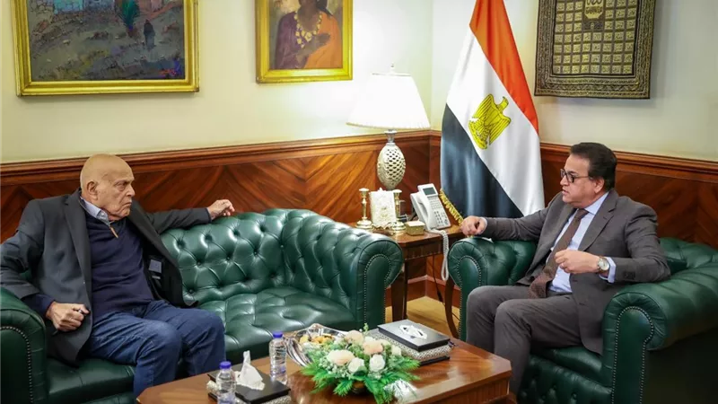 وزير الصحة يستقبل مجدي يعقوب لمتابعة إنشاء مركز زراعة الأعضاء