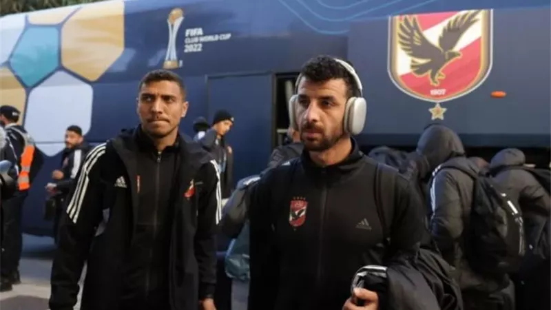 الأهلى يصل طنجة استعدادا لمواجهة فلامنجو البرازيلي - شاهد