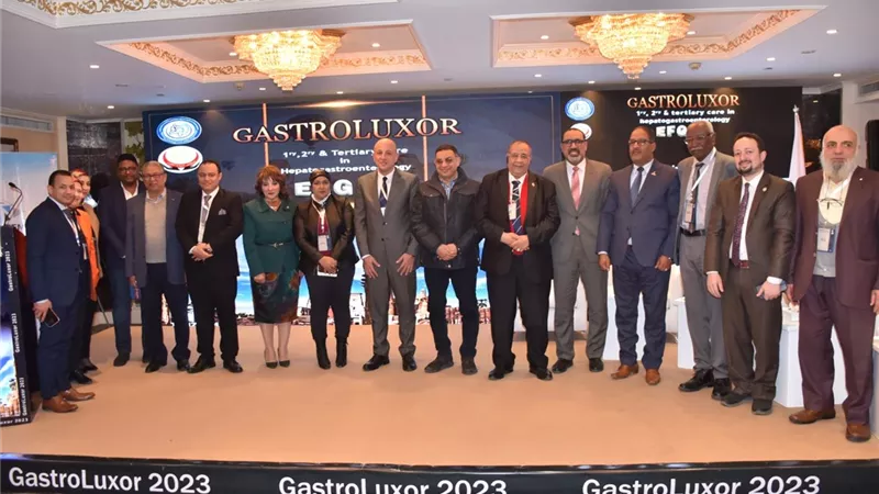 إفتتاح المؤتمر العلمى الأول للمؤسسة المصرية للجهاز الهضمى بالاقصر