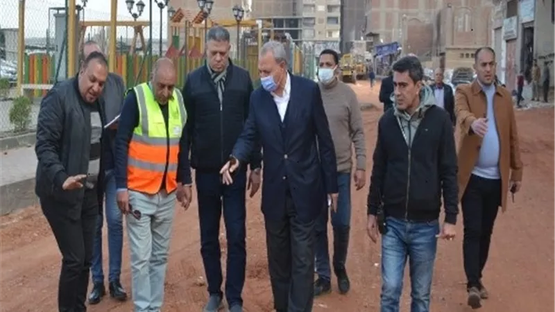 جولة ميدانية لمحافظ القليوبية بالقناطر الخيرية وغرب شبرا الخيمة