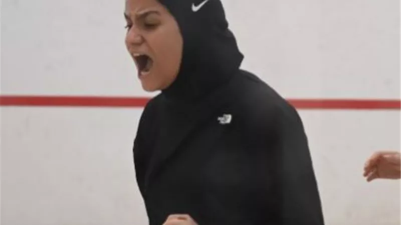 بطلة الزهور نور وجيه تخوض نصف نهائي بطولة منطقة القاهرة للإسكواش